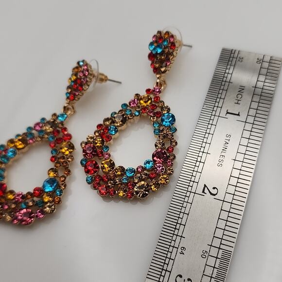 Boho Teardrop Earrings - Picture 3 of 3
